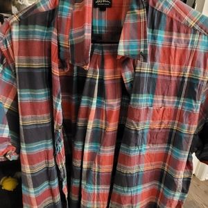 LL Bean Button Down T-shirt